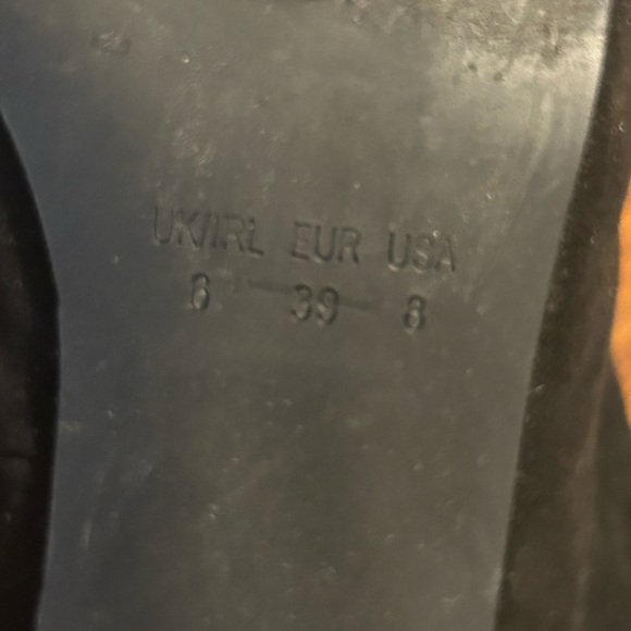 Primark black heels US size 8, sling back and pointed toe - Picture 3 of 6